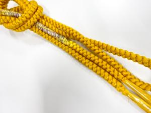 未使用品　正絹　手組帯締め